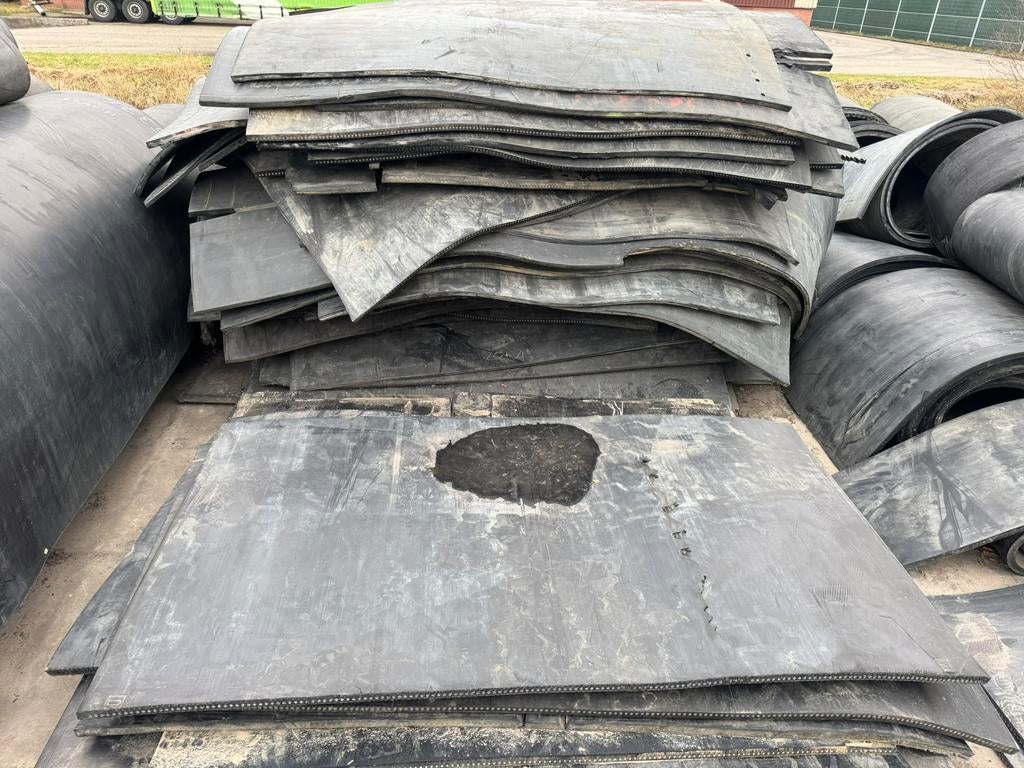 Rubbermatten diverse afmetingen, Ophalen, Gebruikt