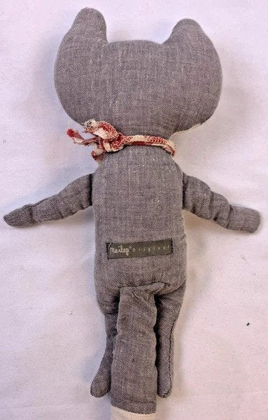 Maileg Stoffen Wolf Grijs Wit met Sjaal 32cm Knuffel katoen, Kinderen en Baby's, Speelgoed | Knuffels en Pluche, Coolsingel 104, 3011 AG Rotterdam, Netherlands