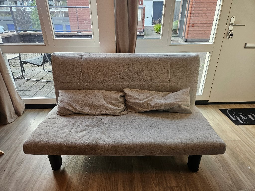 (Slaap)bank, Ophalen, Gebruikt, Tweepersoons, 140 cm