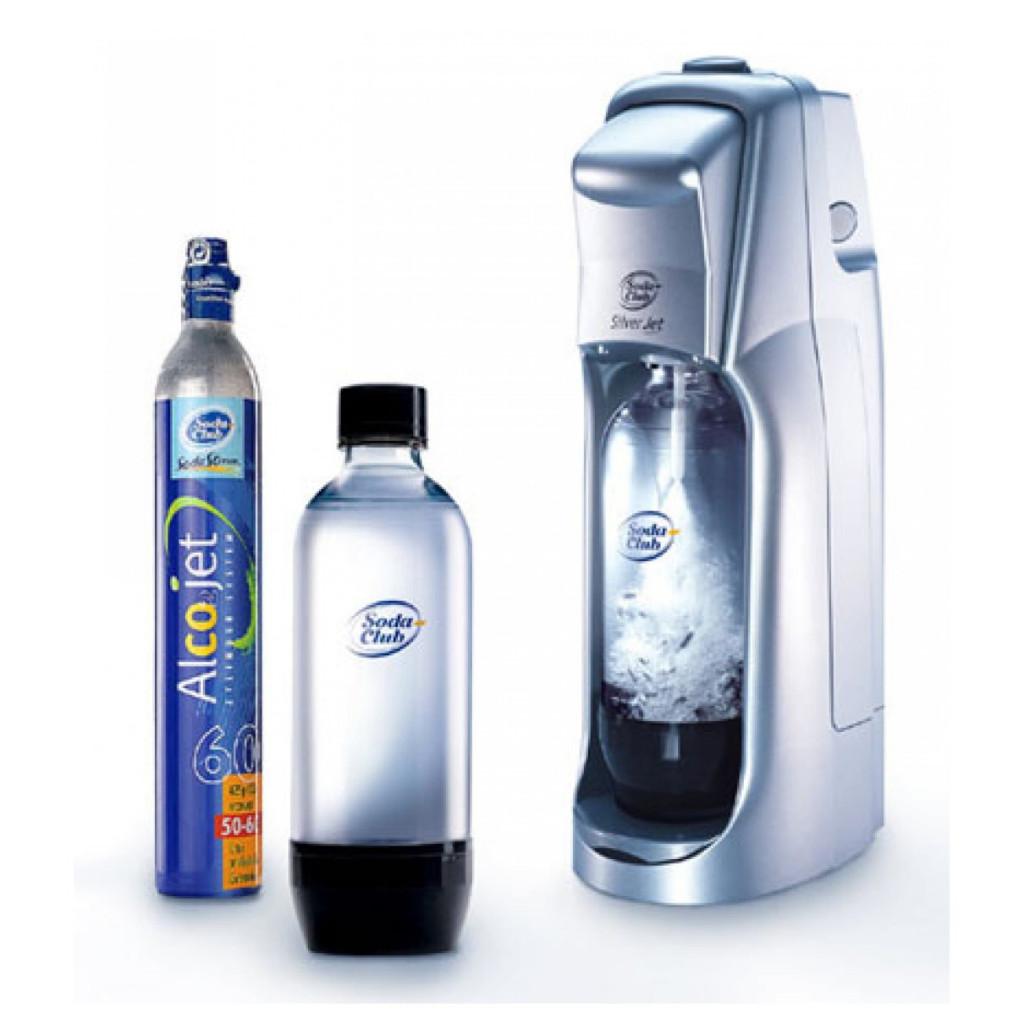 Soda-Club Start-Set Silver Jet, Witgoed en Apparatuur, Bruiswatermachines, Ophalen, Nieuw