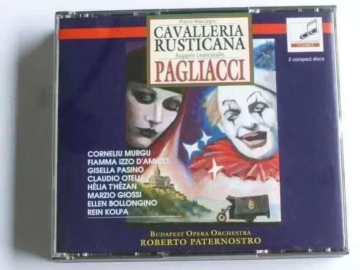 2 CD Cavalleria Rusticana / Pagliacci 931611 Opera, Boxset, Overige componisten, Opera of Operette, Ophalen of Verzenden