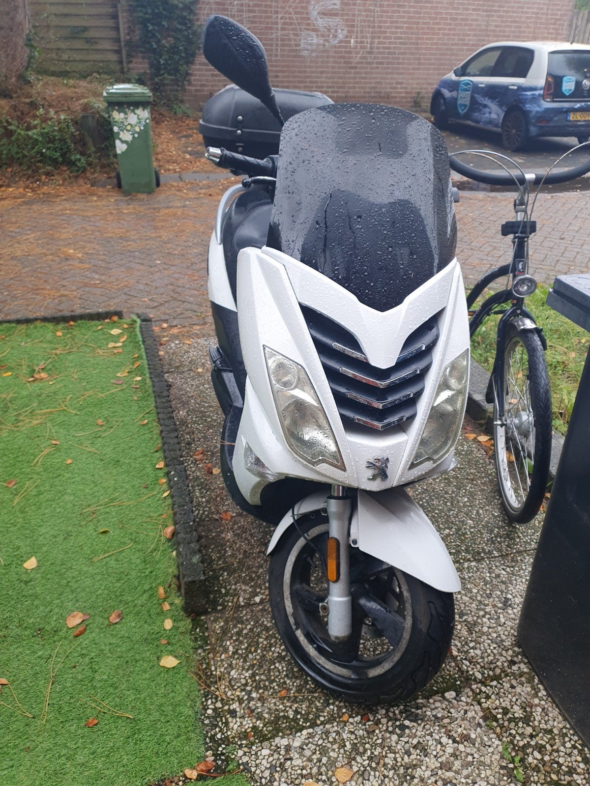 Peugeot Citystar Scooter - Wit, Goede Staat, Fietsen en Brommers, Ophalen of Verzenden, Gebruikt, Overige modellen