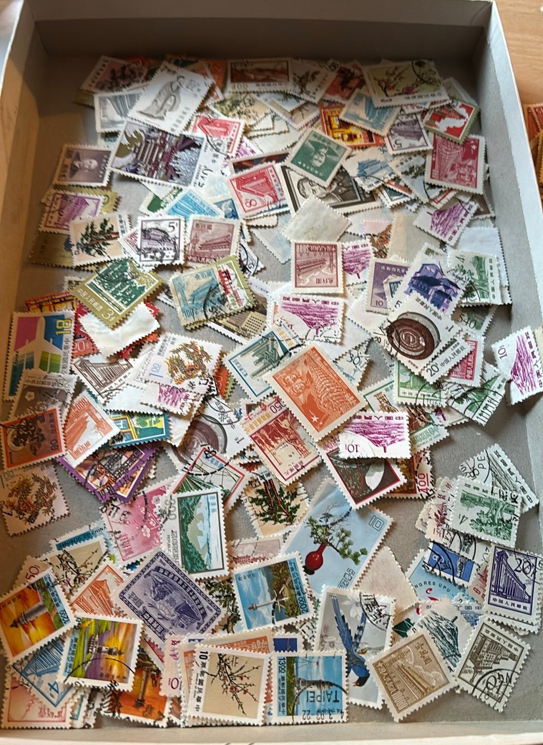 Lotje China Postzegels, Postzegels en Munten, Verzenden, Buitenland
