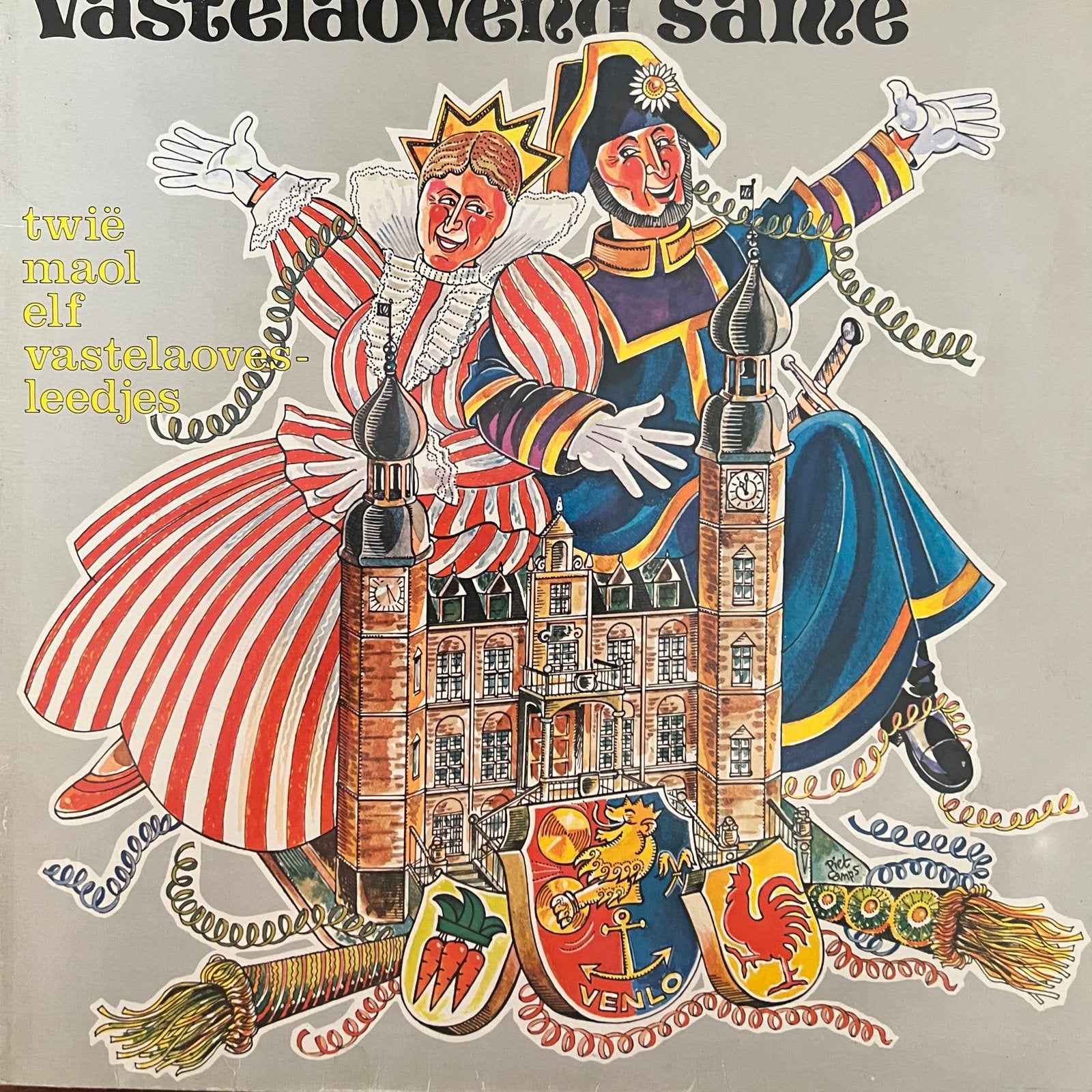 Vastelaovend Same - Twiè Maol Elf Vastelaovesleedjes LP, Gebruikt, Ophalen of Verzenden, 1970 - 1979, Complilatie