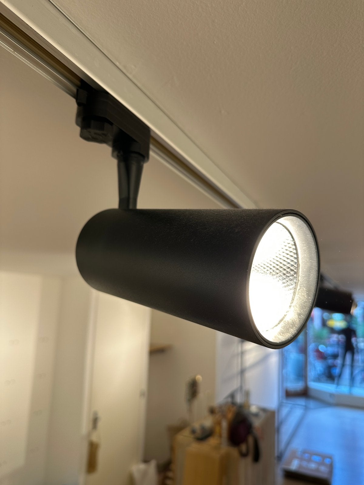 LED rail spot armatuur 20 stuks, Huis en Inrichting, Lampen | Spots, Ophalen, Gebruikt, Railspot