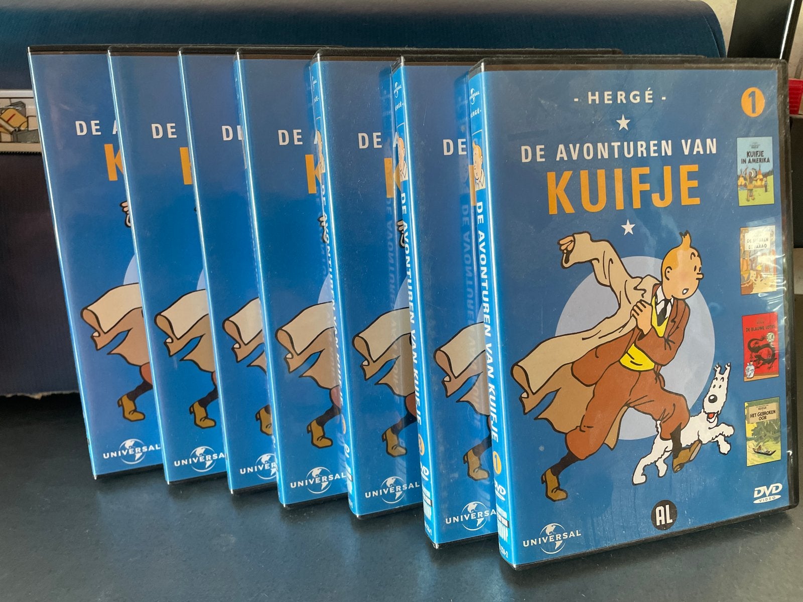 De Avonturen van Kuifje DVD Boxset - Complete Collectie, Ophalen, Avontuur, Alle leeftijden, Nederlands