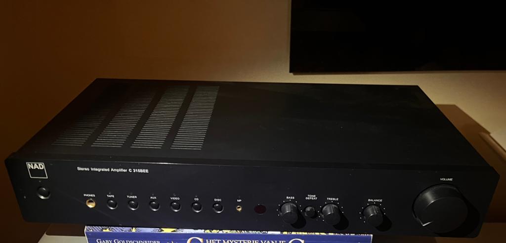 NAD versterker 315BEE, Overige merken, Ophalen of Verzenden, Minder dan 60 watt, Gebruikt