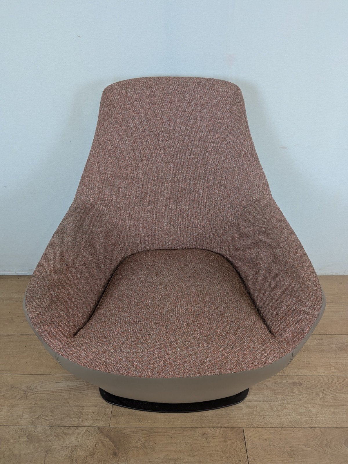 Leolux Cantate Draaifauteuil – Frans Schrofer – Leer & Stof, Modern, Comfortabel, Draaibaar, Overige kleuren, Onbekend, Ophalen of Verzenden