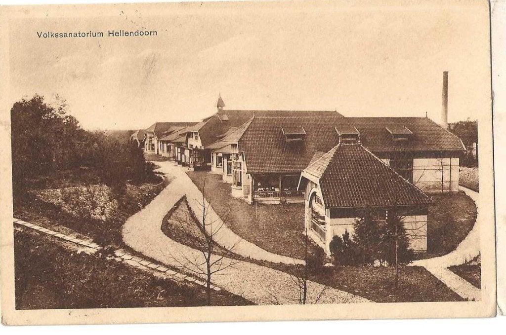 Jt-31- 15  Hellendoorn -Volksanatorium, Ophalen of Verzenden, 1920 tot 1940, Ongelopen, Overijssel