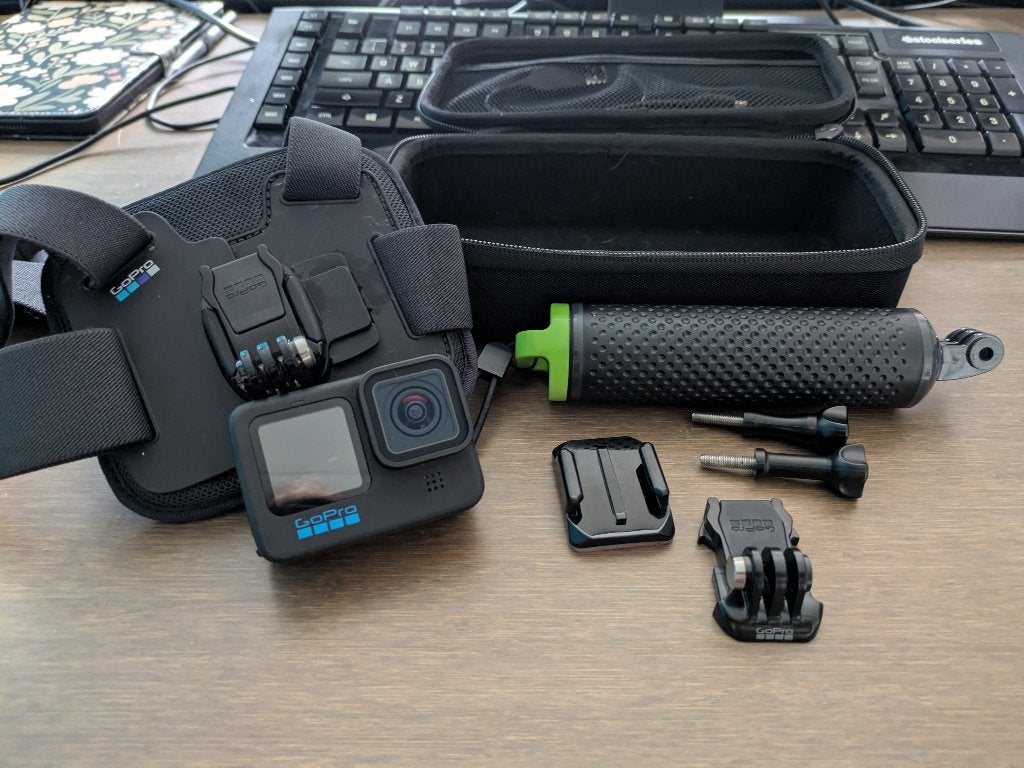 GoPro Hero 11 Black met accessoires, Audio, Tv en Foto, Ophalen of Verzenden, Zo goed als nieuw, GoPro