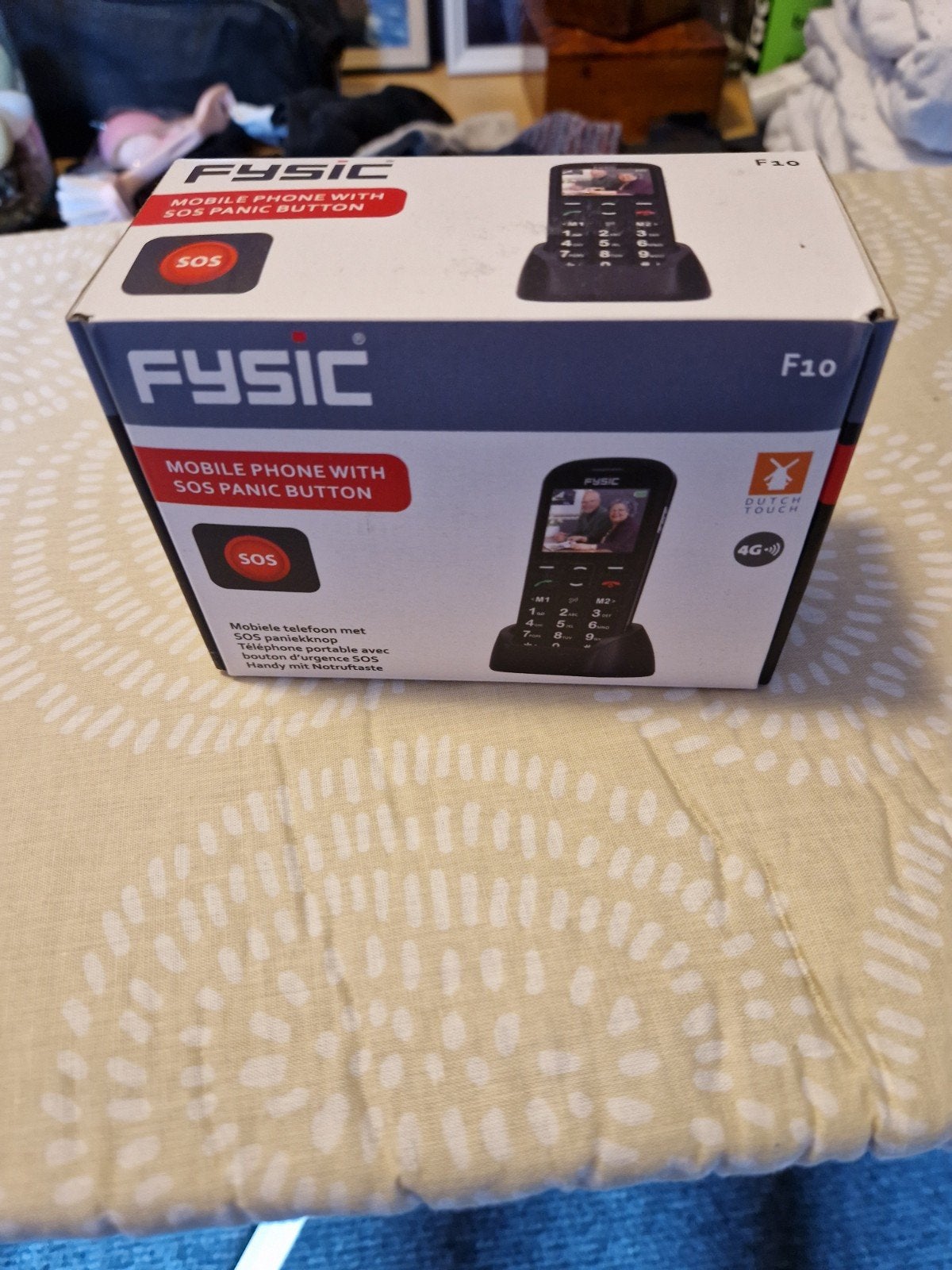 Fysic F10 Mobiele Telefoon met SOS Paniekknop, Ophalen, Geen camera, Nieuw, Klassiek of Candybar