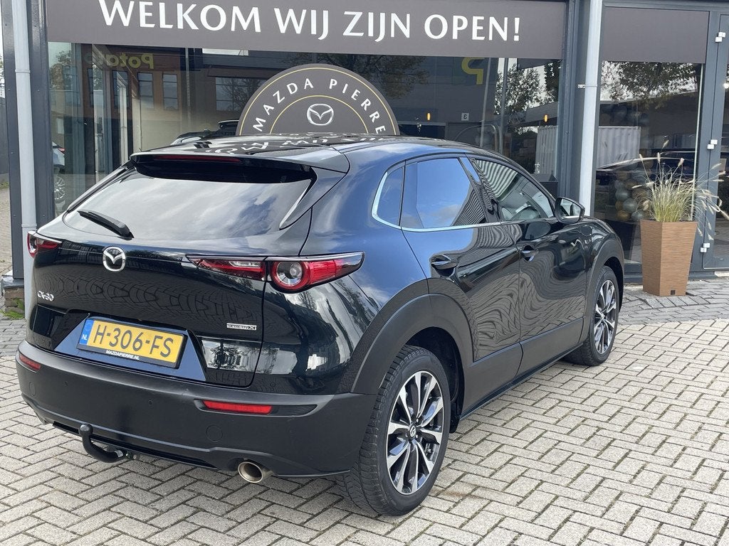 Mazda CX-30 2.0 e-SkyActiv-X 180 M Hybrid | AUTOMAAT Luxury, Gebruikt, Overige brandstoffen, Zwart, 19 km/l