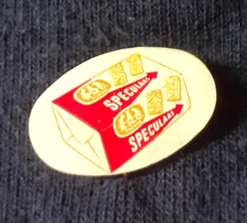 Pin speculaas speldje, Ophalen of Verzenden, Zo goed als nieuw, Merk, Speldje of Pin