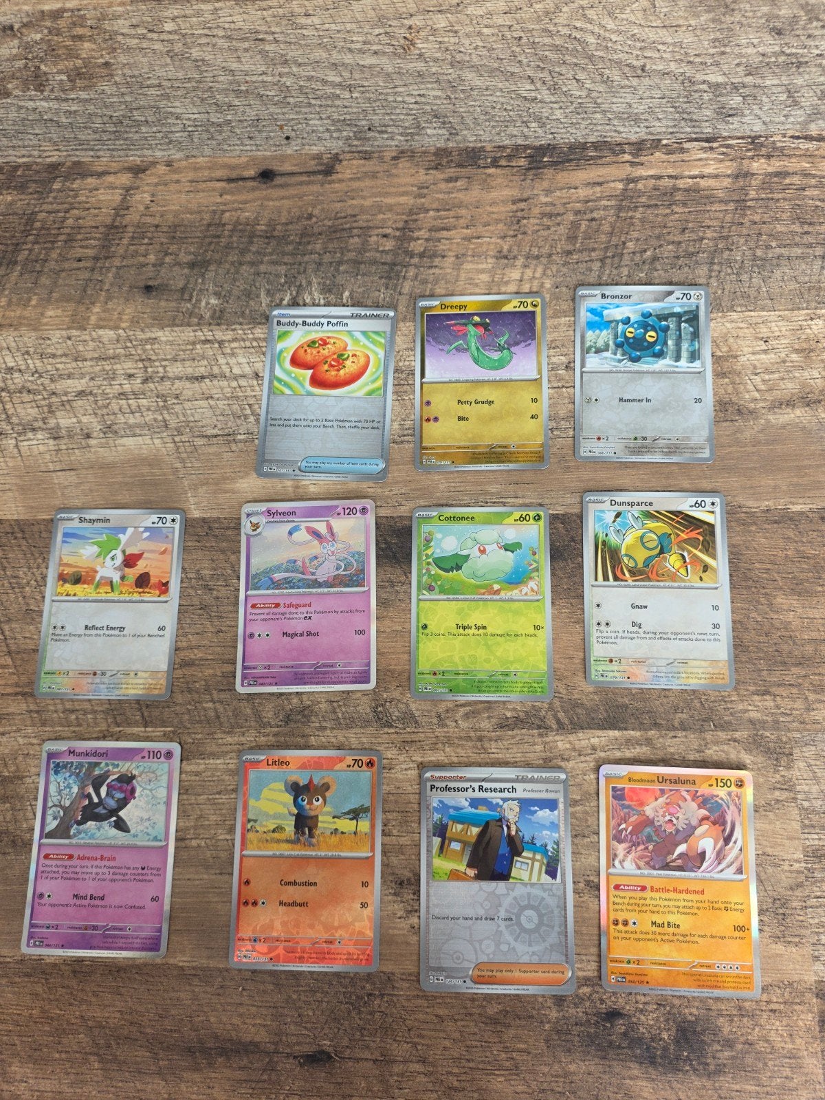 Pokémon kaarten collectie - 10 stuks, diverse zeldzaamheden, Ophalen of Verzenden