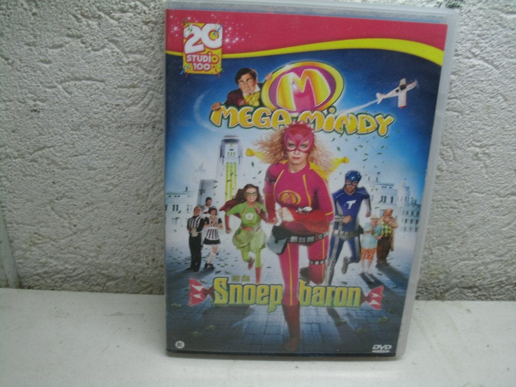 dvd 297k mega mindy snoep baron, Alle leeftijden, Ophalen of Verzenden, Zo goed als nieuw