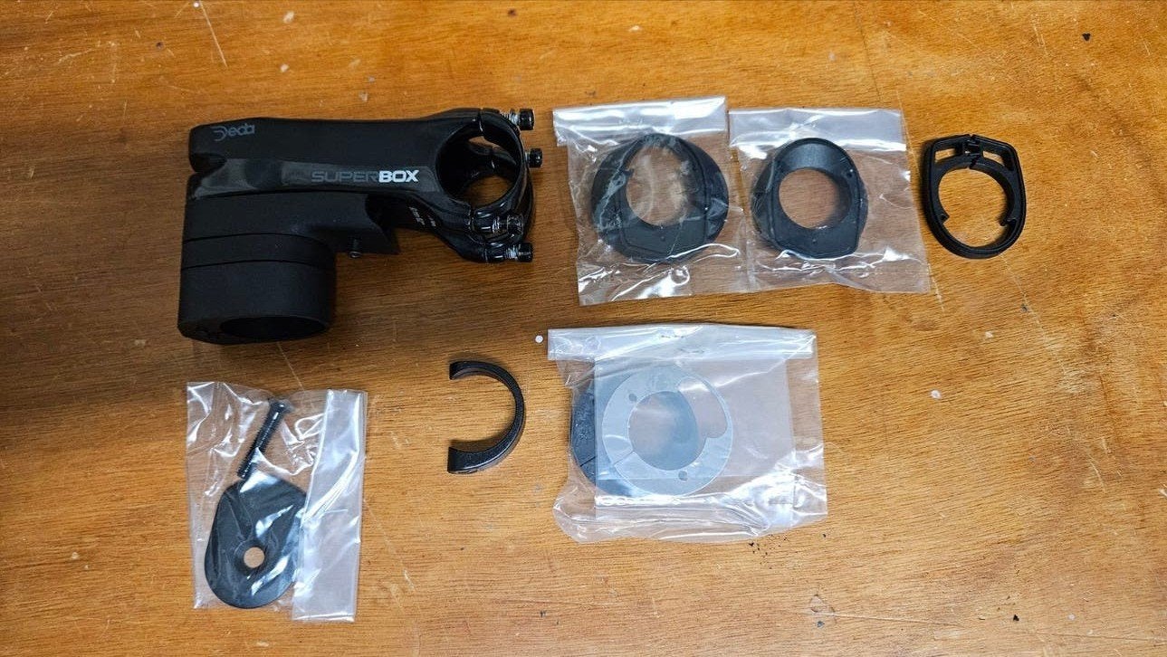 Deda Superbox DCR Stuurpen 90mm 82 graden, Stuur, Ophalen of Verzenden, Zo goed als nieuw, Aluminium