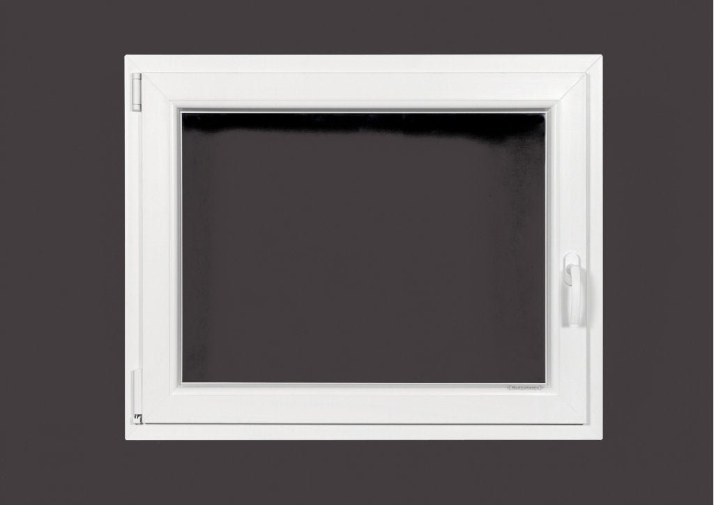 Kunststof Kozijn Draaikiep  B100 H70cm Wit, Niet ingevuld, Kunststof, Raamkozijn, Niet ingevuld