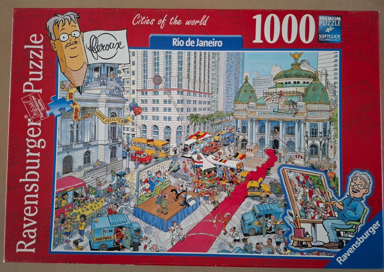 Ravensburger puzzel 1000 stukjes, te koop of ruilen, Ophalen, 500 t/m 1500 stukjes, Zo goed als nieuw
