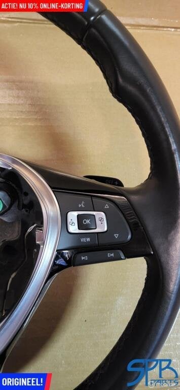 Vw TIGUAN 5NN ALLSPACE LEDER STUUR F1 ACC VIEW MF VERWARMD, Gebruikt, Volkswagen, Ophalen of Verzenden, Volkswagen