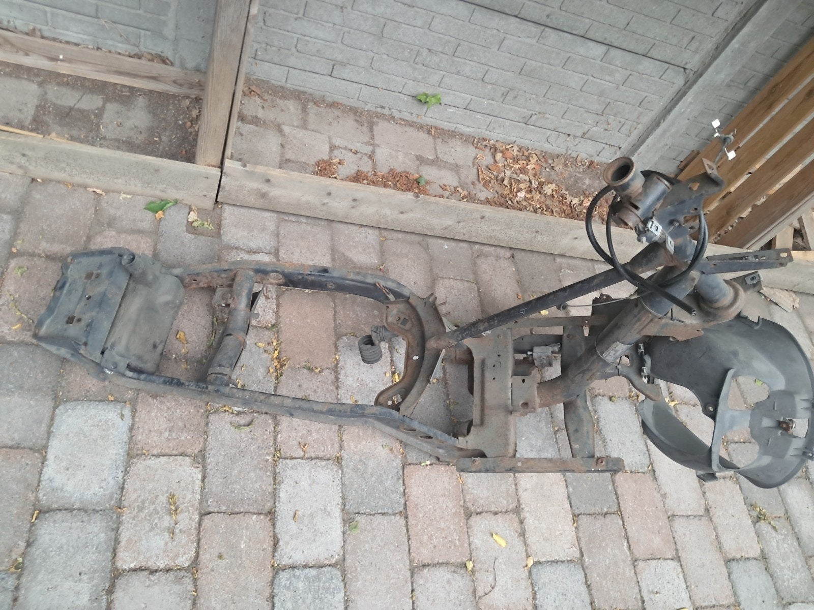 Gilera runner frame, Ophalen, Gebruikt