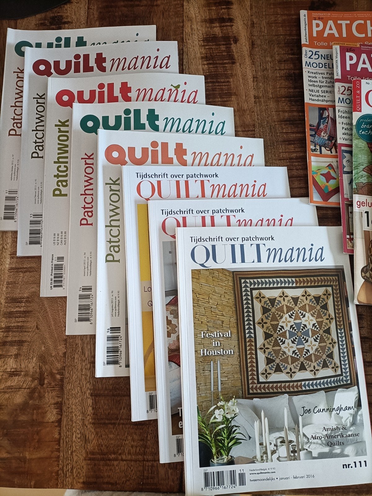 Quiltmania & Patchwork Magazine Collectie, Boeken, Ophalen of Verzenden, Gelezen, Overige typen