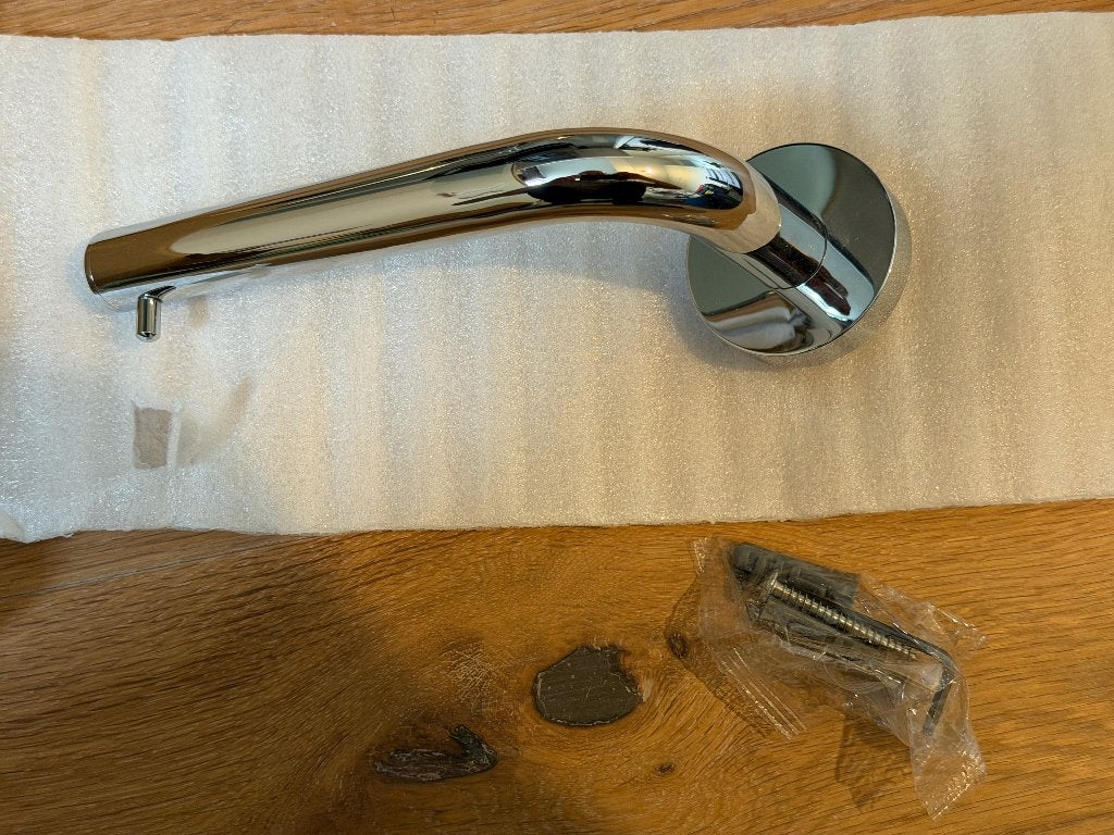 Clou InBe toiletrolrolhouder chroom, Ophalen of Verzenden, Nieuw, Chroom