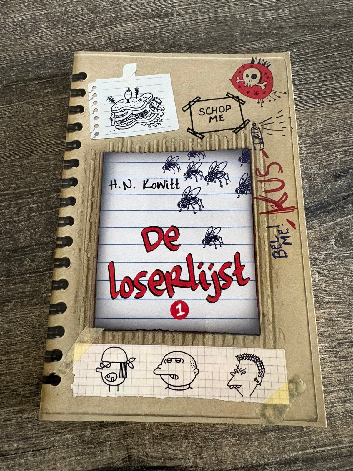 H.N. Kowitt - De loserlijst (1), Boeken, Ophalen of Verzenden, Zo goed als nieuw, H.N. Kowitt