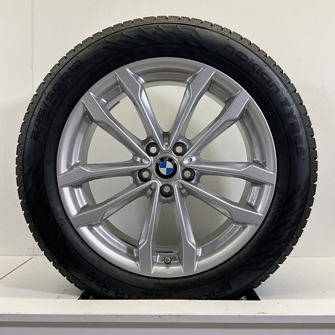 BMW X3 G01 X4 G02 SET VELGEN + WINTERBANDEN 19 INCH ORIG. 69, Auto-onderdelen, 19 inch, -, -, Banden en Velgen