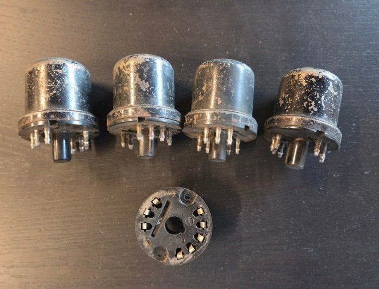 4 Telefunken radiobuizen (DC11, DDD11, DAF11, DCH11), Ophalen of Verzenden