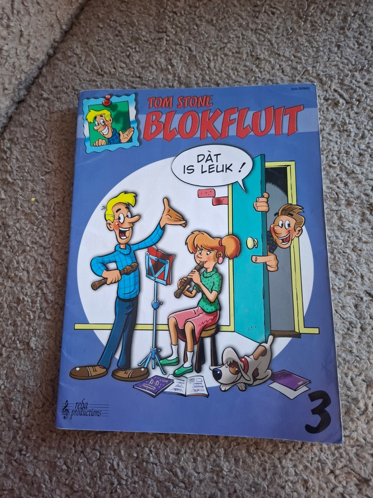 Blokfluitles boek, Boeken, Ophalen of Verzenden, Zo goed als nieuw, Fictie algemeen