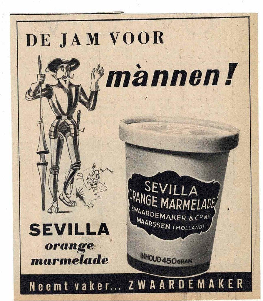 Neemt vaker SEVILLA Orange marmelade. ZWAARDEMAKER 1950, Verzenden, Zo goed als nieuw, Overige typen