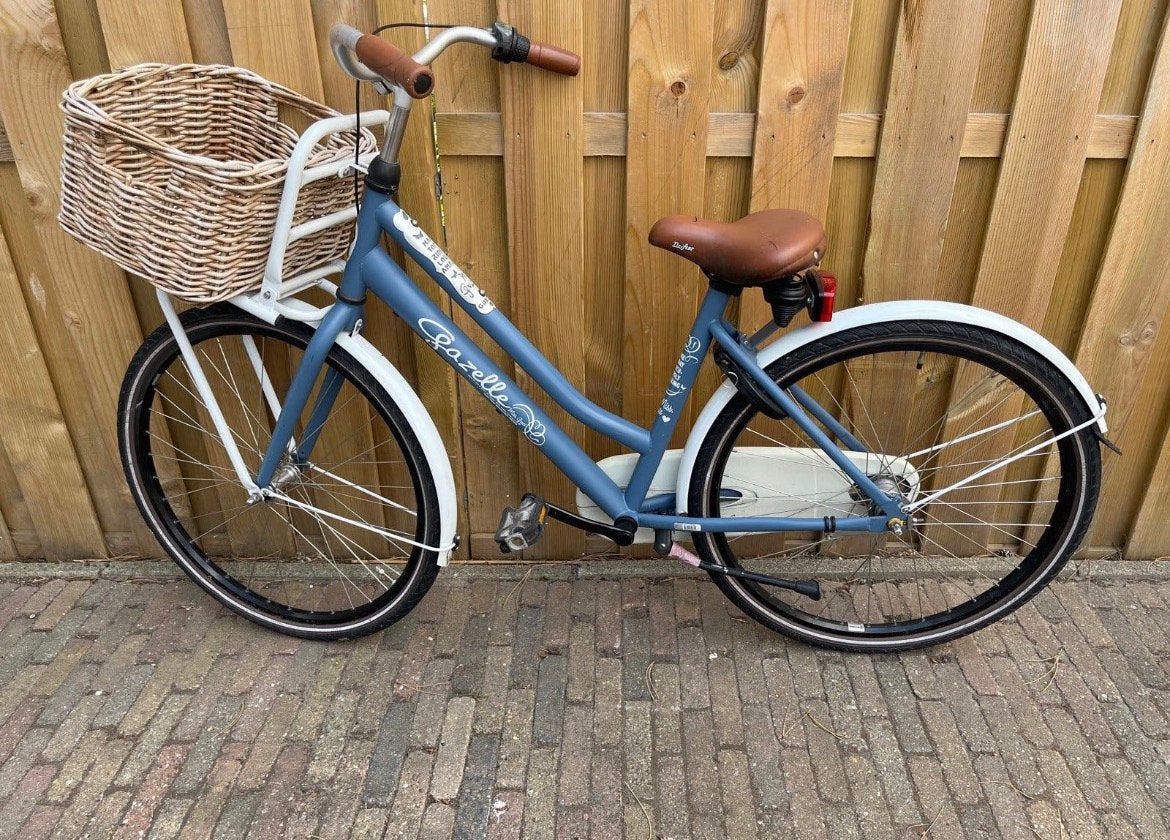 Gazelle Miss Grace 24 Inch kinderfiets, Fietsen en Brommers, Fietsen | Dames | Damesfietsen, Ophalen, Terugtraprem, Gebruikt, Minder dan 47 cm