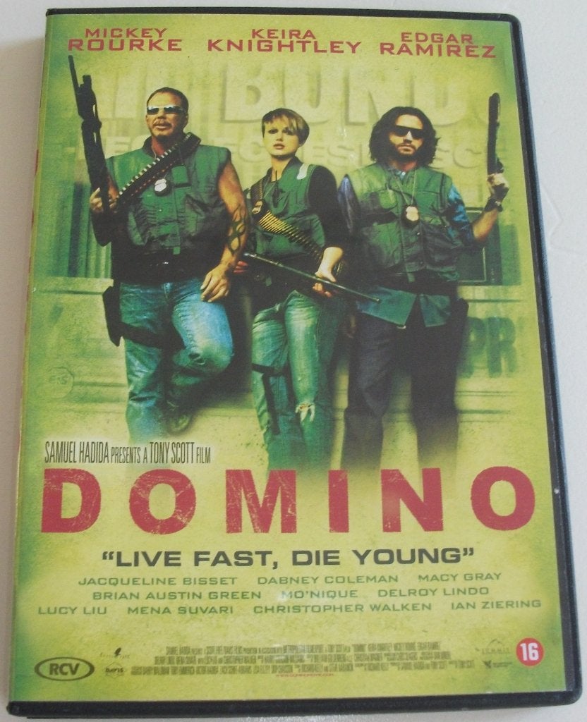 Dvd *** DOMINO *** Live Fast, Die Young, Engels, Vanaf 16 jaar, Nederlands, Actie