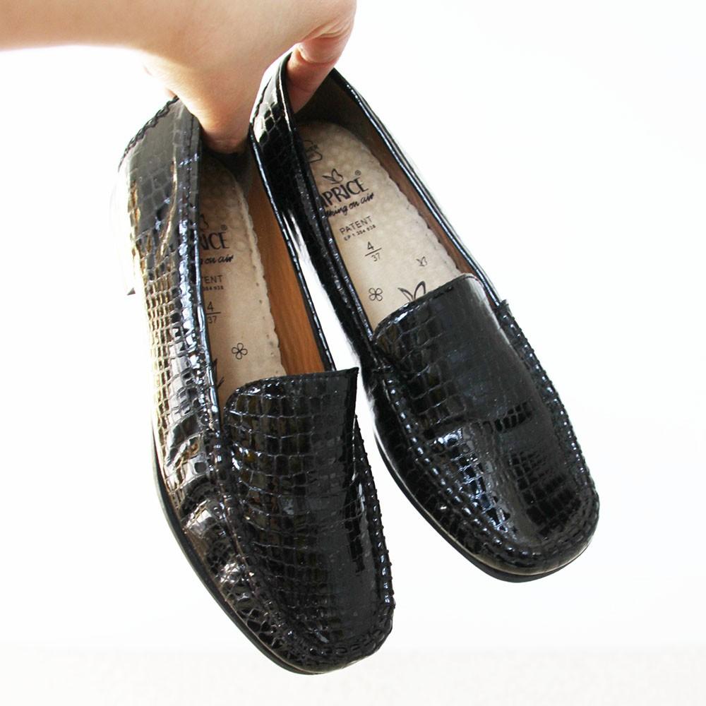 Prachtige Leren Caprice Schoenen -s12 (Maat 4/37) € 55,-, Kleding | Dames, Ophalen of Verzenden, Zo goed als nieuw, Caprice, Instappers