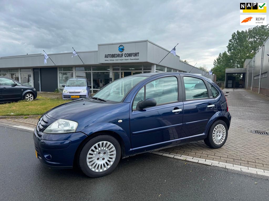 Citroen C3 1.4i-16V Exclusive, Voorwielaandrijving, 1160 kg, 4 cilinders, Blauw