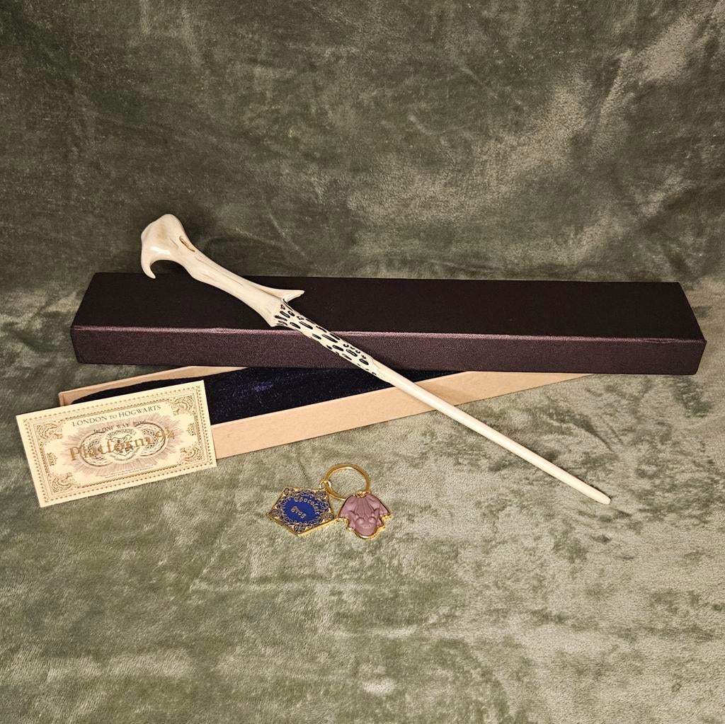 Harry Potter Toverstaf Replica - Voldemort, Verzamelen, Harry Potter, Verzenden, Nieuw, Replica
