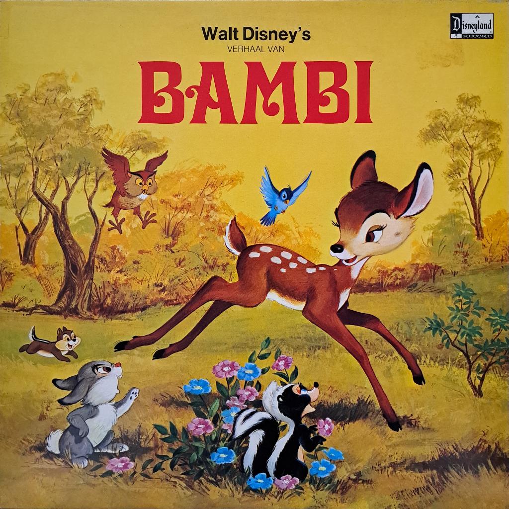 LP Bambi, Inclusief binnenhoes, Ophalen, Gebruikt, Overige formaten
