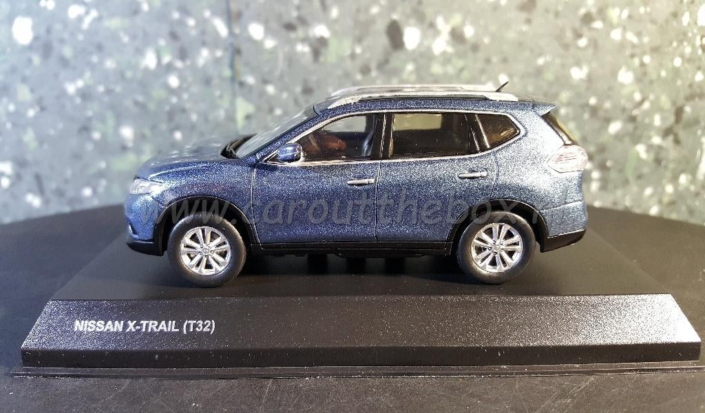 Nissan X-Trail (T32) blauw 1:43 Kyosho, Hobby en Vrije tijd, Modelauto's | 1:43, Verzenden, Nieuw, Auto, Kyosho