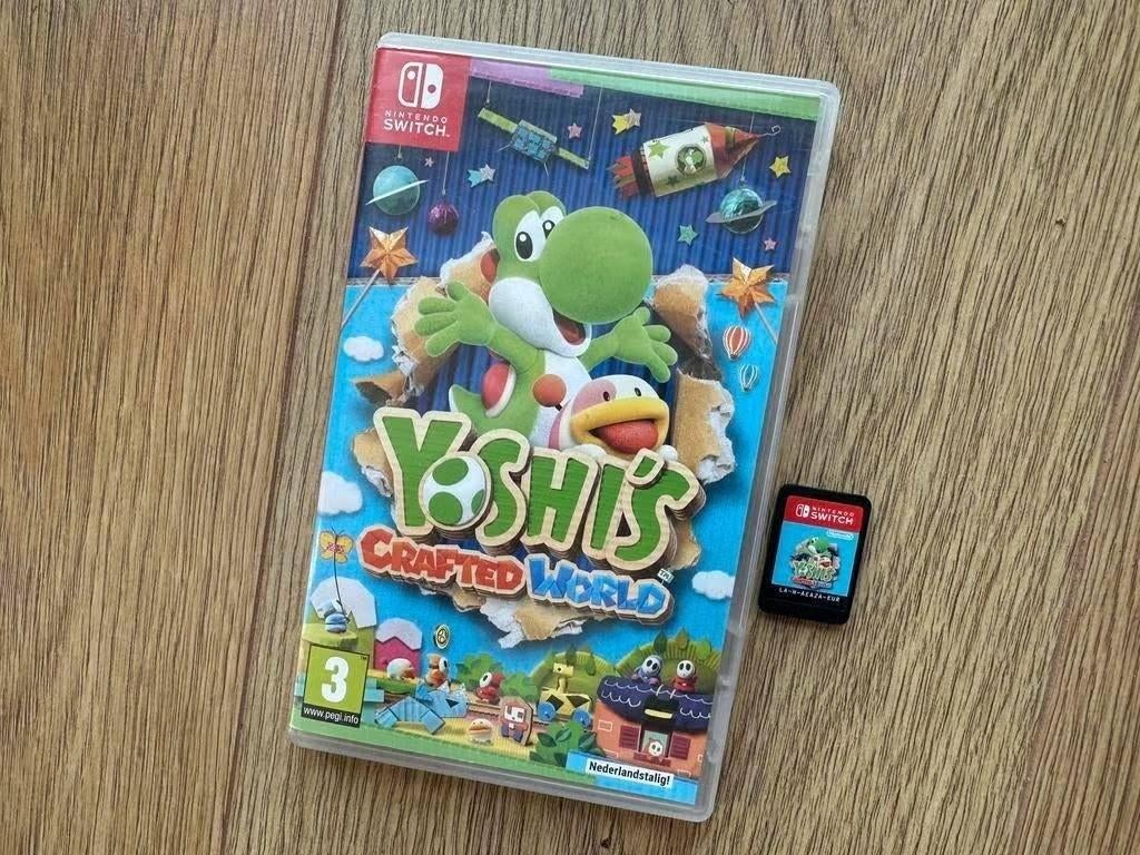 Yoshi's Crafted World Nintendo Switch Nette Staat!!!, Spelcomputers en Games, Games | Nintendo Switch, Avontuur en Actie, 2 spelers