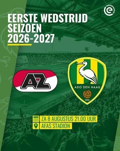 1x VIP Kaart AZ - ADO | VAK BSE Rij 7 Lounge + Parkeerkaart, Tickets en Kaartjes, Losse kaart, Eén persoon, Augustus