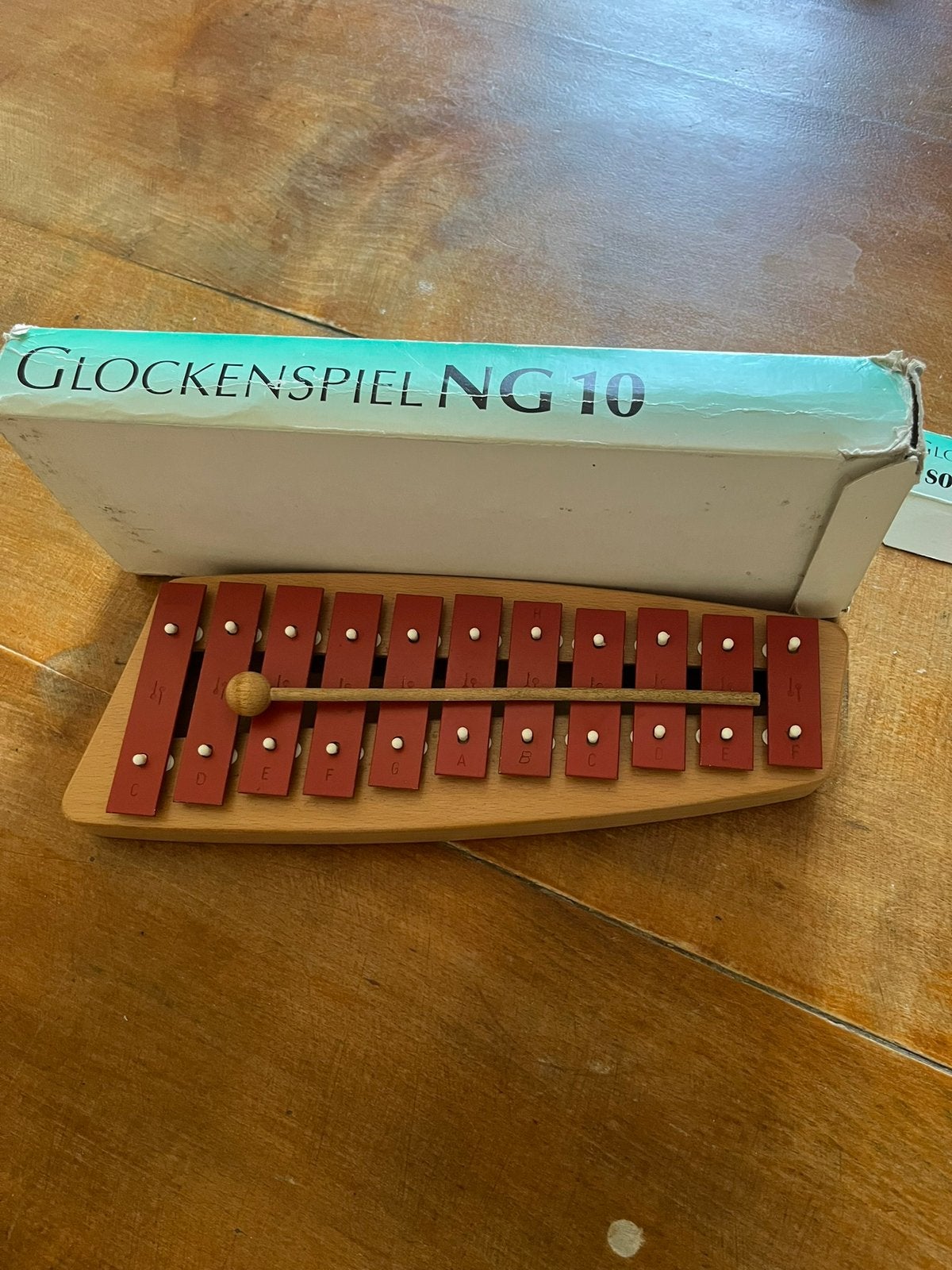 Klokkenspel NG 10 Sonor, Ophalen, Zo goed als nieuw