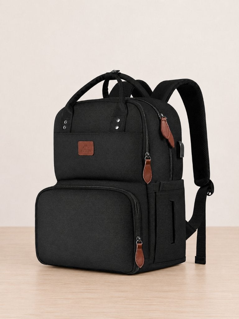 Laptop Rugzak met Koelvak & USB Zwart, Overige merken, 25 tot 40 cm, Nieuw, Ophalen of Verzenden