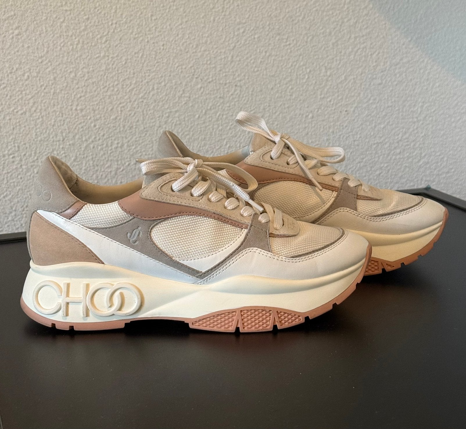 Jimmy choo sneakers, Ophalen of Verzenden, Zo goed als nieuw