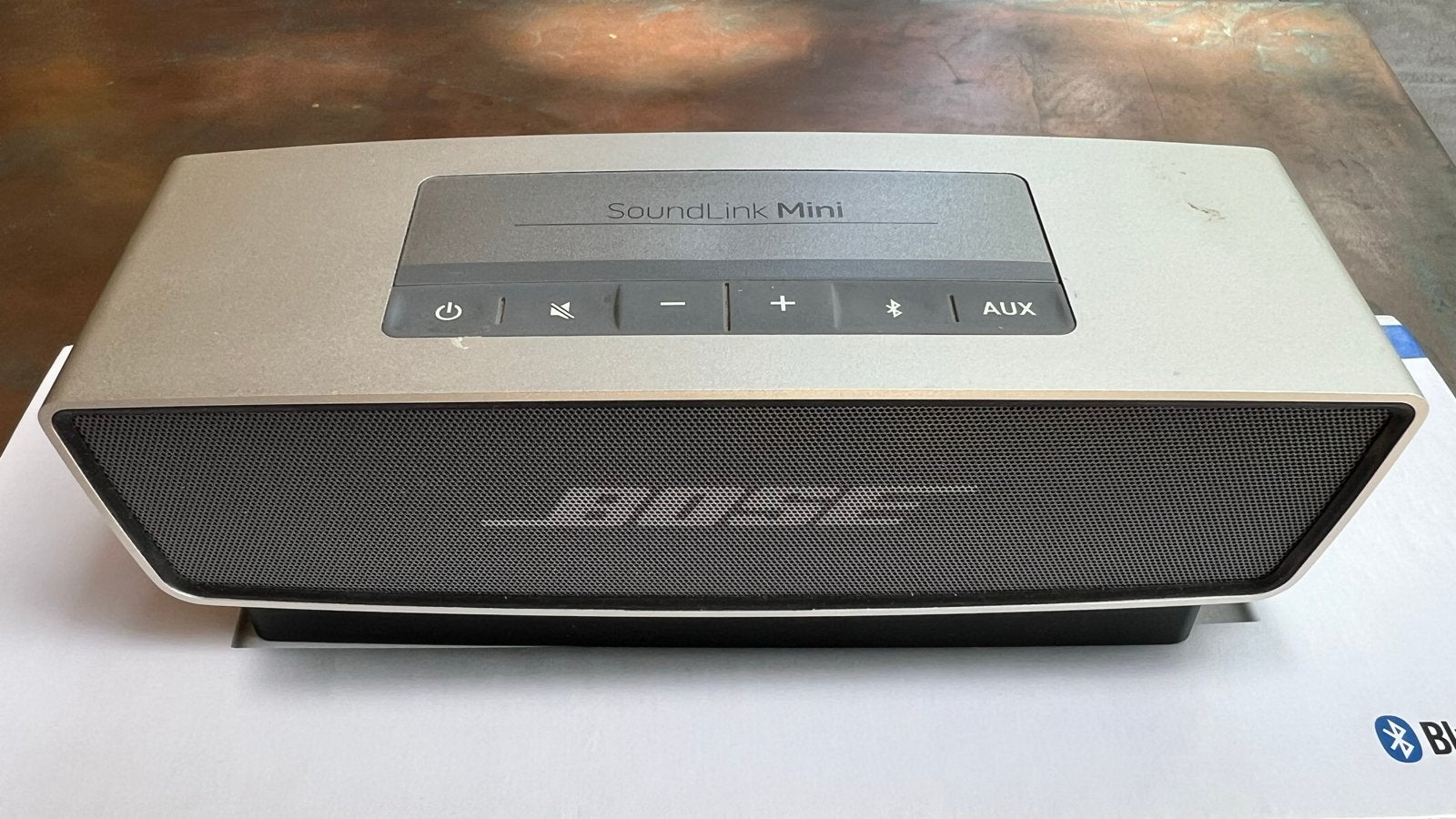 Bose SoundLink Mini Bluetooth Speaker - Zilver, Ophalen, Zo goed als nieuw, Draagbare speaker, Bose