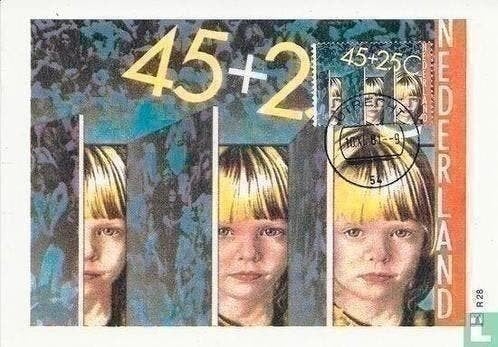 Maximumkaart R28 Kinderzegels 1981, Ophalen of Verzenden