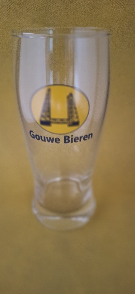 Bierglas Gouwe Bieren, Ophalen of Verzenden, Nieuw, Glas of Glazen, Overige merken