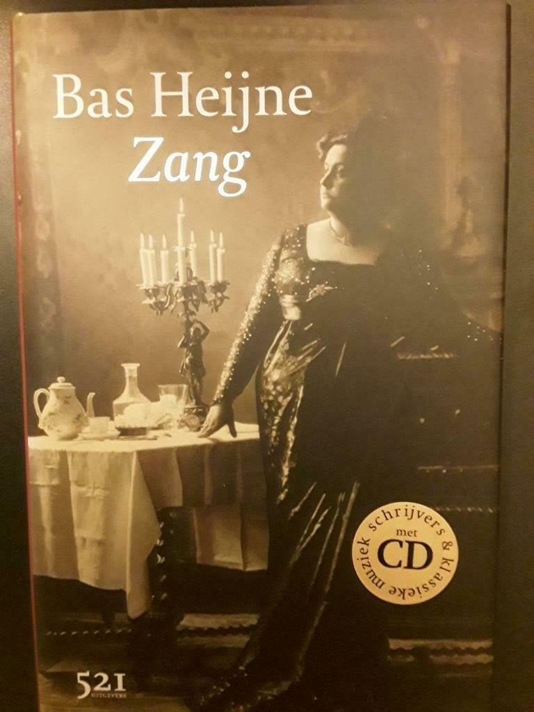 Bas Heijne - Zang (gesigneerd, met CD), Ophalen of Verzenden, Gelezen
