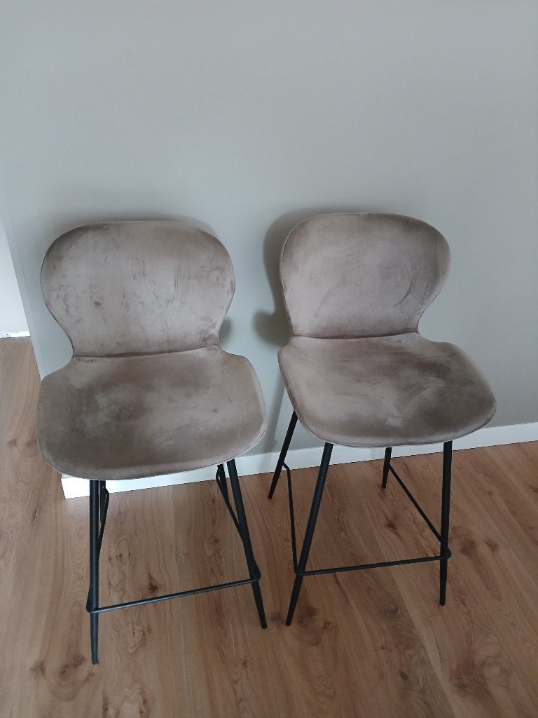 bar kruk, 2 krukken, Ophalen, Zo goed als nieuw, 60 tot 90 cm