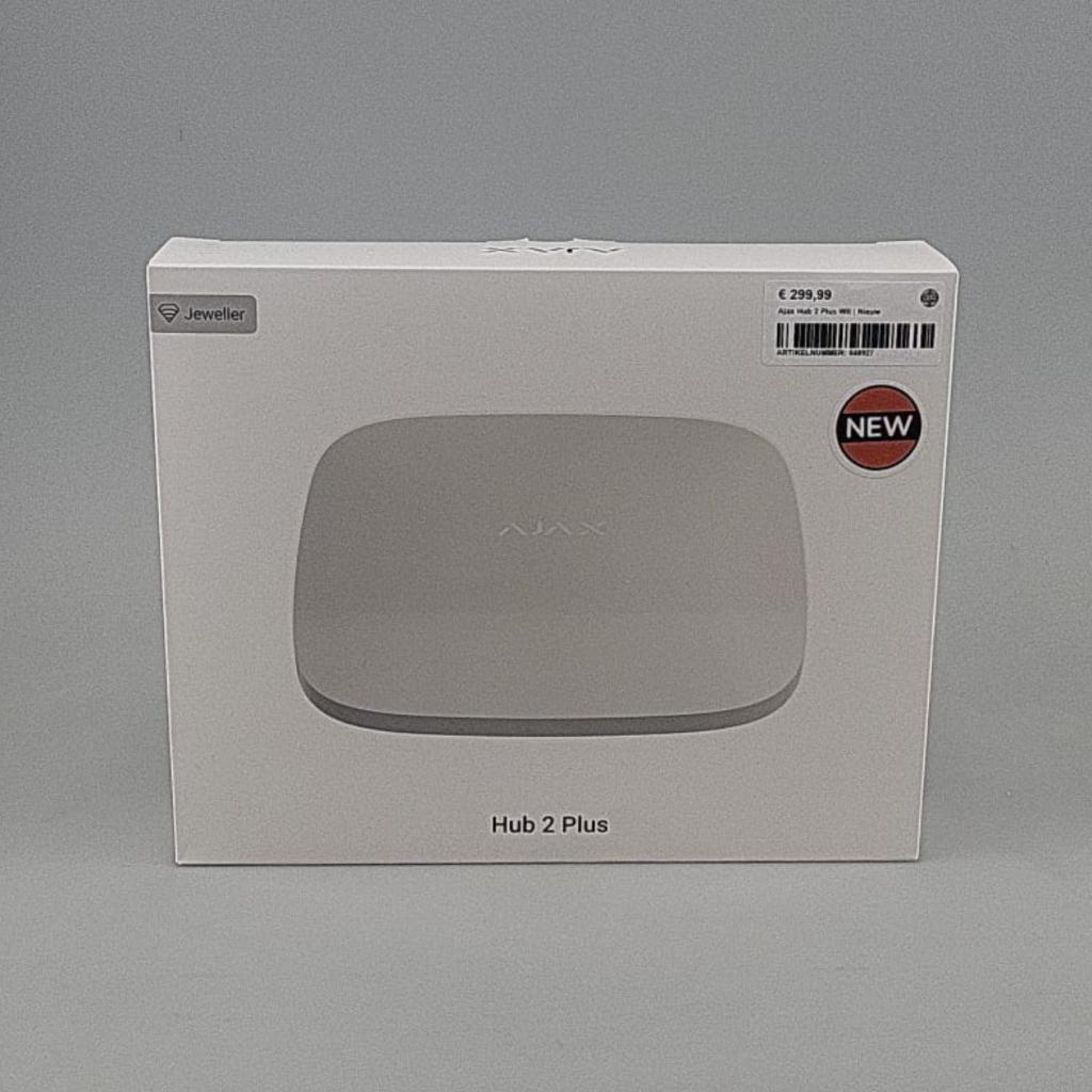Ajax Hub 2 Plus Wit | Nieuw