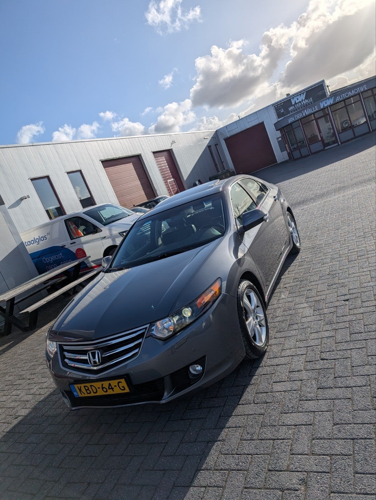 Honda Accord 2.4 Executive AUT 2010 Grijs, Auto's, Honda, Zwart, 1600 kg, Sedan, 1488 kg